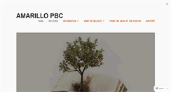 Desktop Screenshot of amarillopbc.org